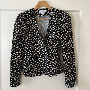 & Other Stories Buttoned Peplum Blouse - Size 2